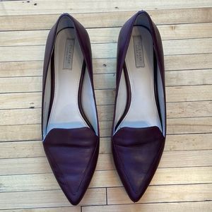 Cole Haan brown leather flats